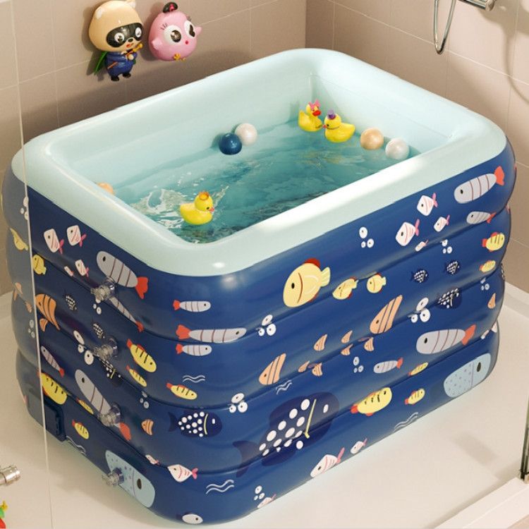 1.4m PVC Wireless Automatic Inflatable Swimming Pool