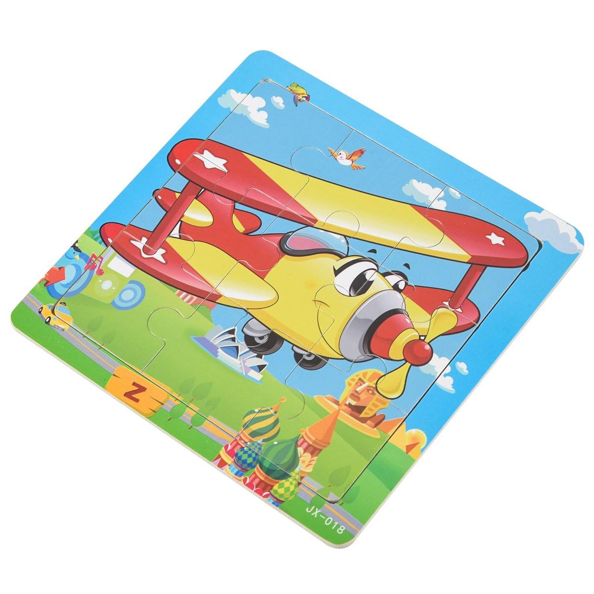 Wooden Kids Education And Learning Puzzles Toys Xmas Gift