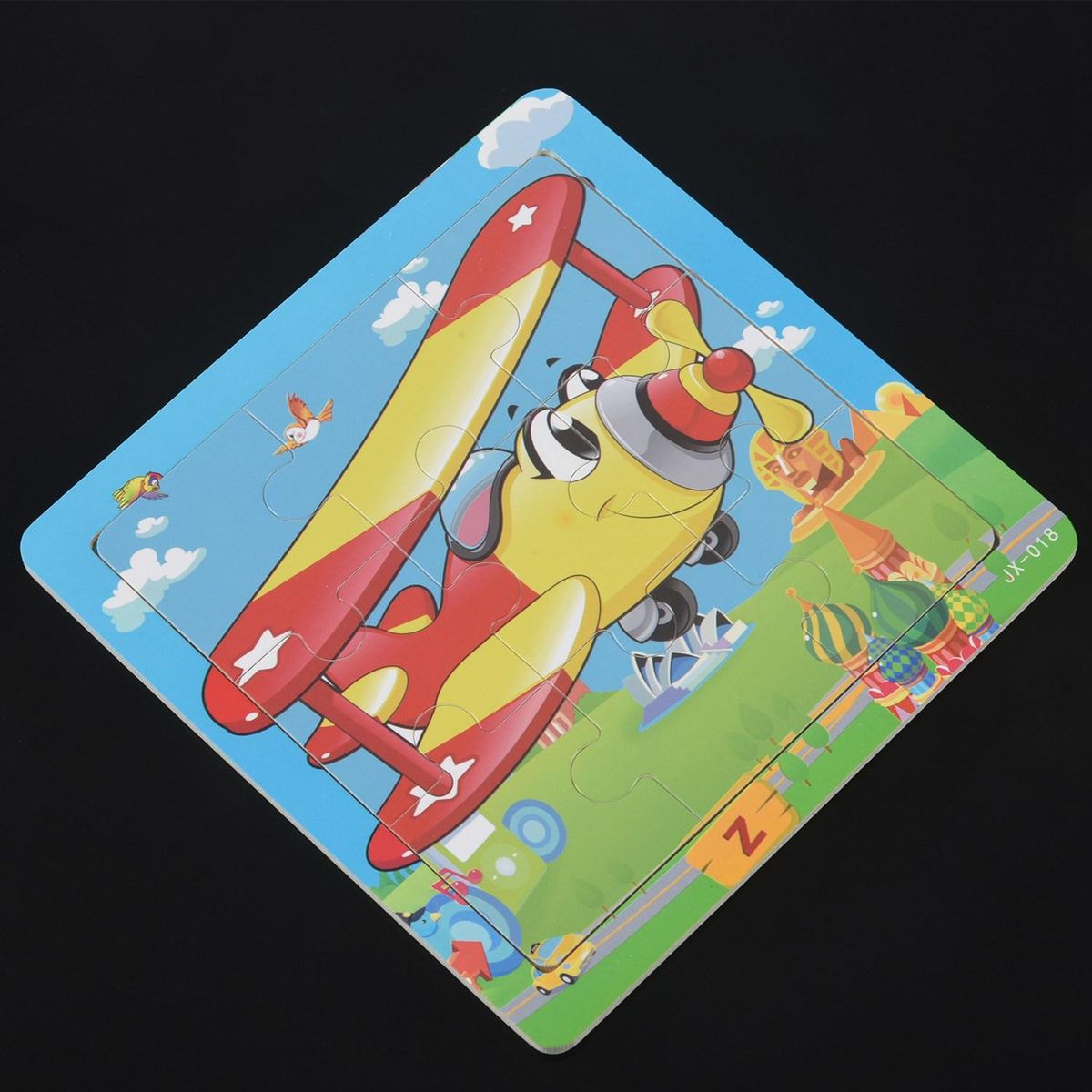 Wooden Kids Education And Learning Puzzles Toys Xmas Gift