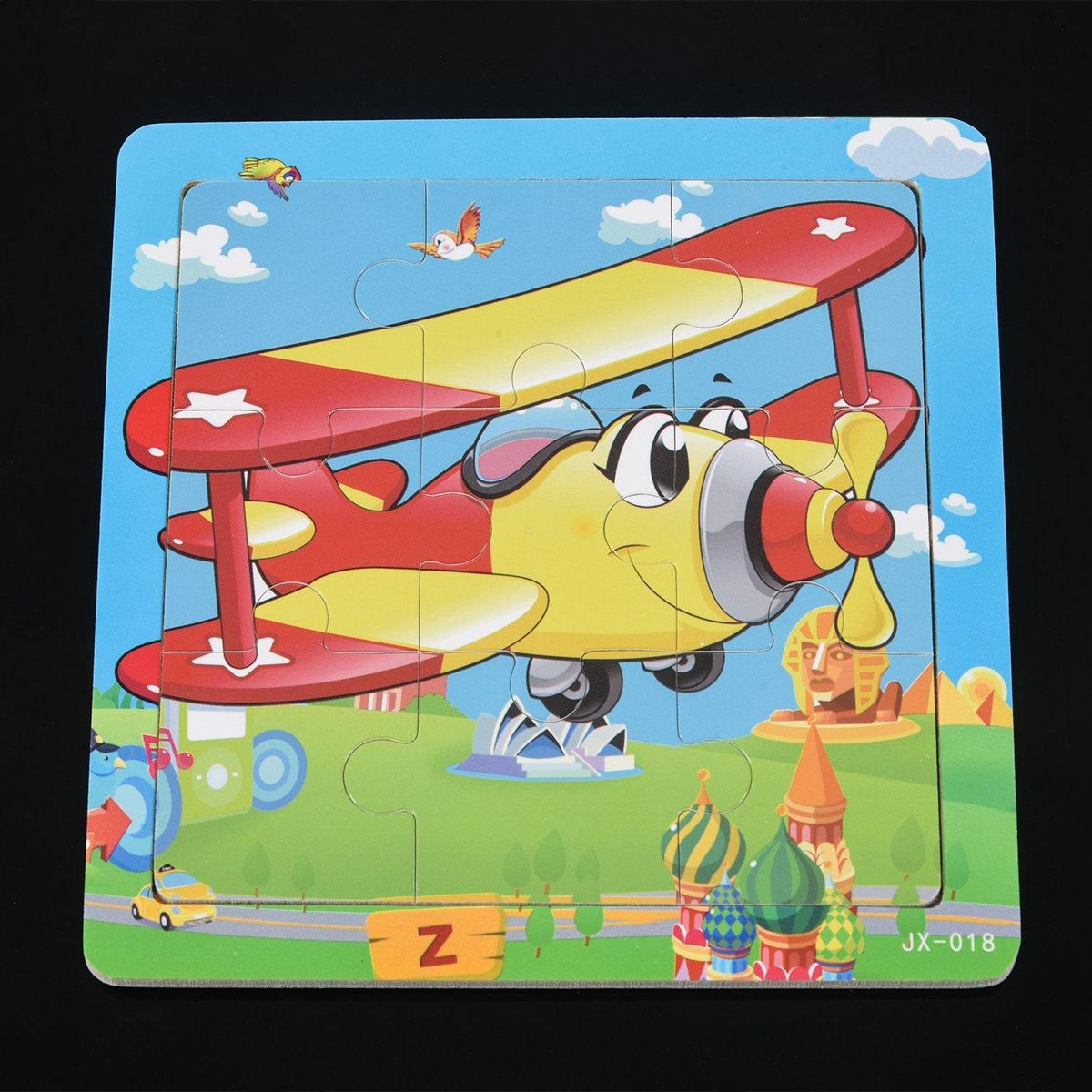 Wooden Kids Education And Learning Puzzles Toys Xmas Gift