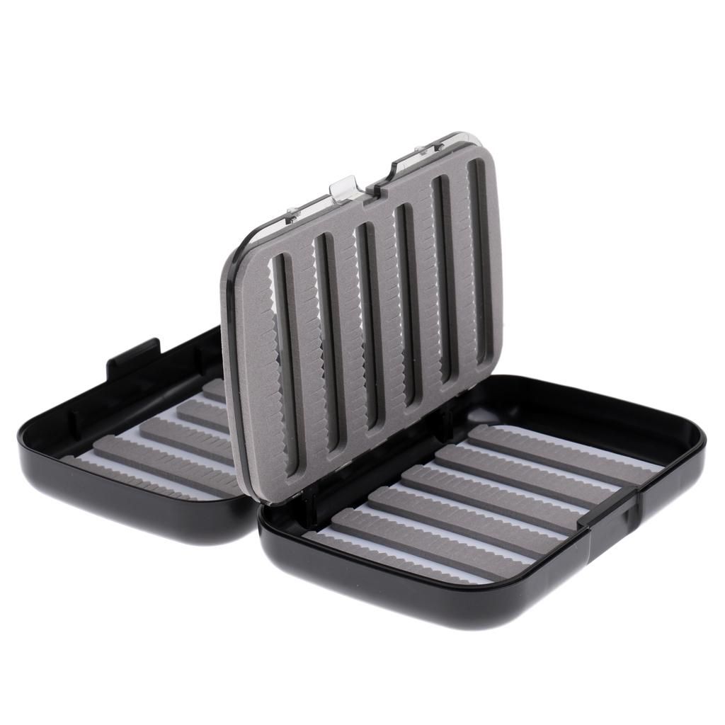 2X Fly Fishing Flies Box Waterproof Trout Bass Flies