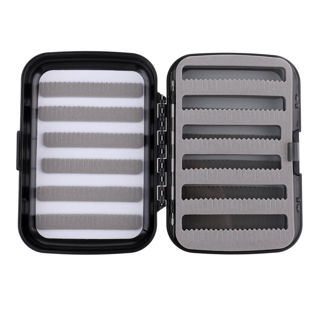 2X Fly Fishing Flies Box Waterproof Trout Bass Flies