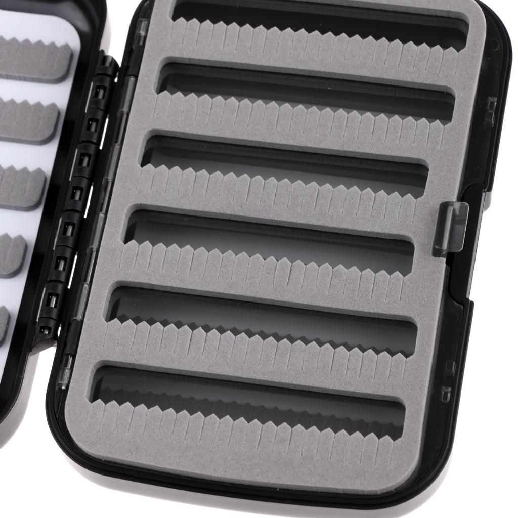 2X Fly Fishing Flies Box Waterproof Trout Bass Flies
