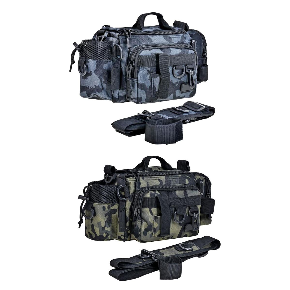 Multi Purpose Fishing Tackle Bag Handbag Lure Gears Green