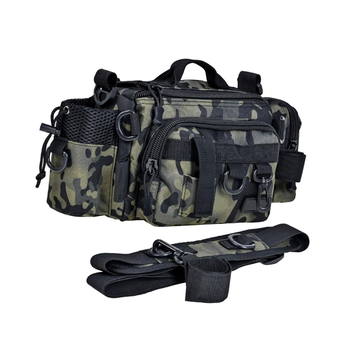 Multi Purpose Fishing Tackle Bag Handbag Lure Gears Green