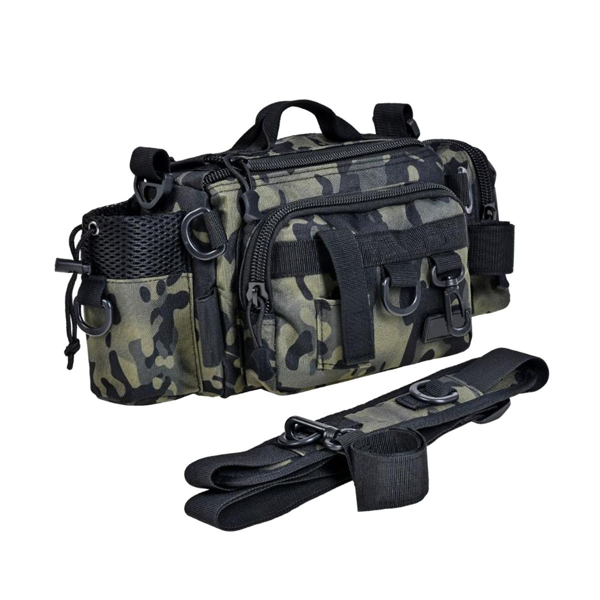 Multi Purpose Fishing Tackle Bag Handbag Lure Gears Green