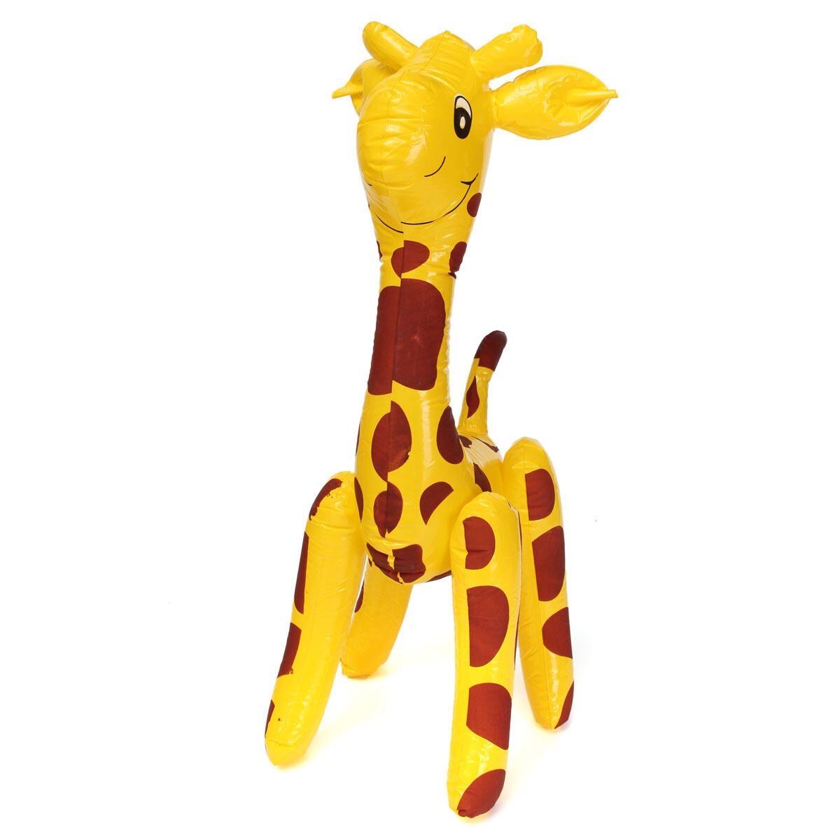 22.8'' Inflatable Giraffe Zoo Animal Blow Up Kids Toy For Pool Party Decor