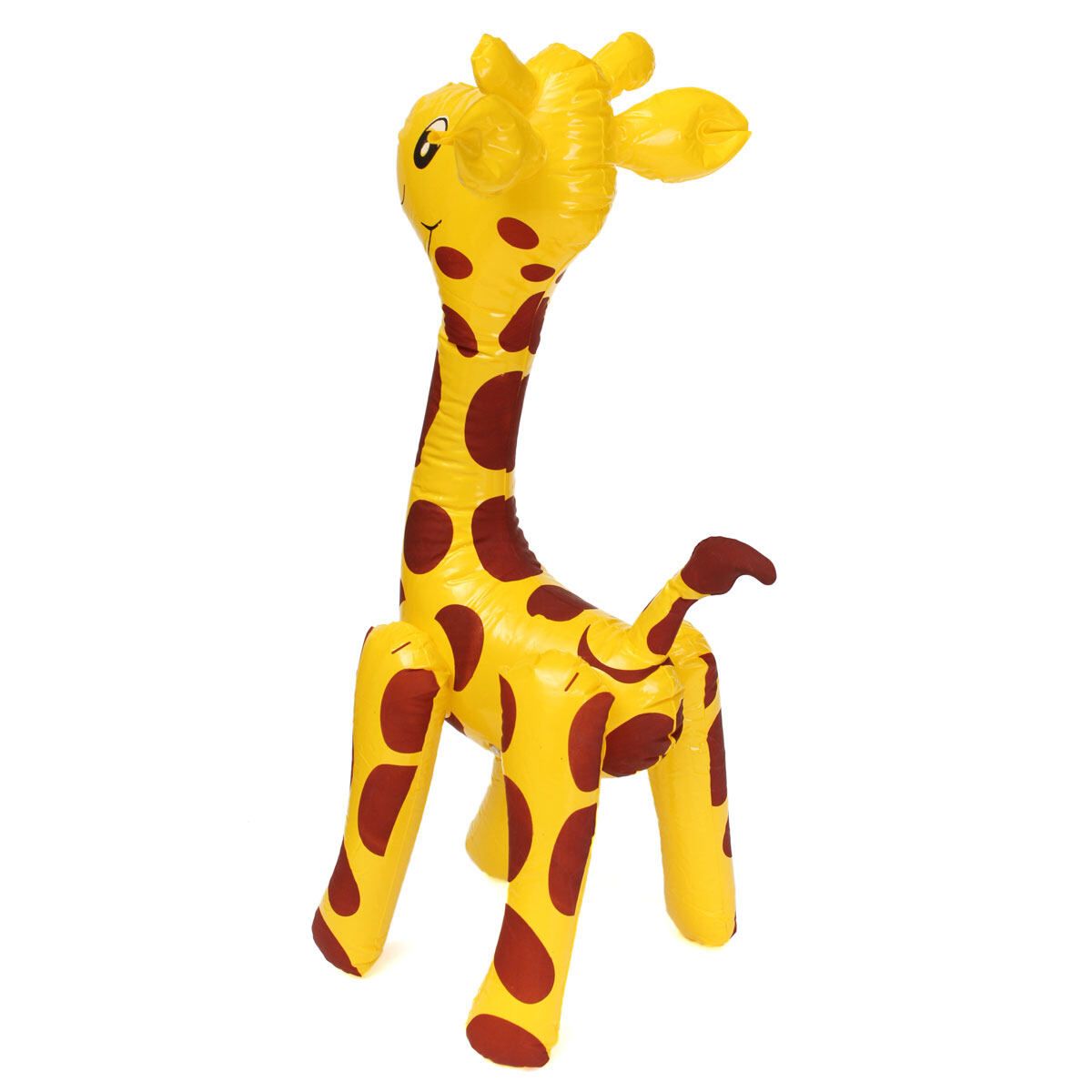 22.8'' Inflatable Giraffe Zoo Animal Blow Up Kids Toy For Pool Party Decor