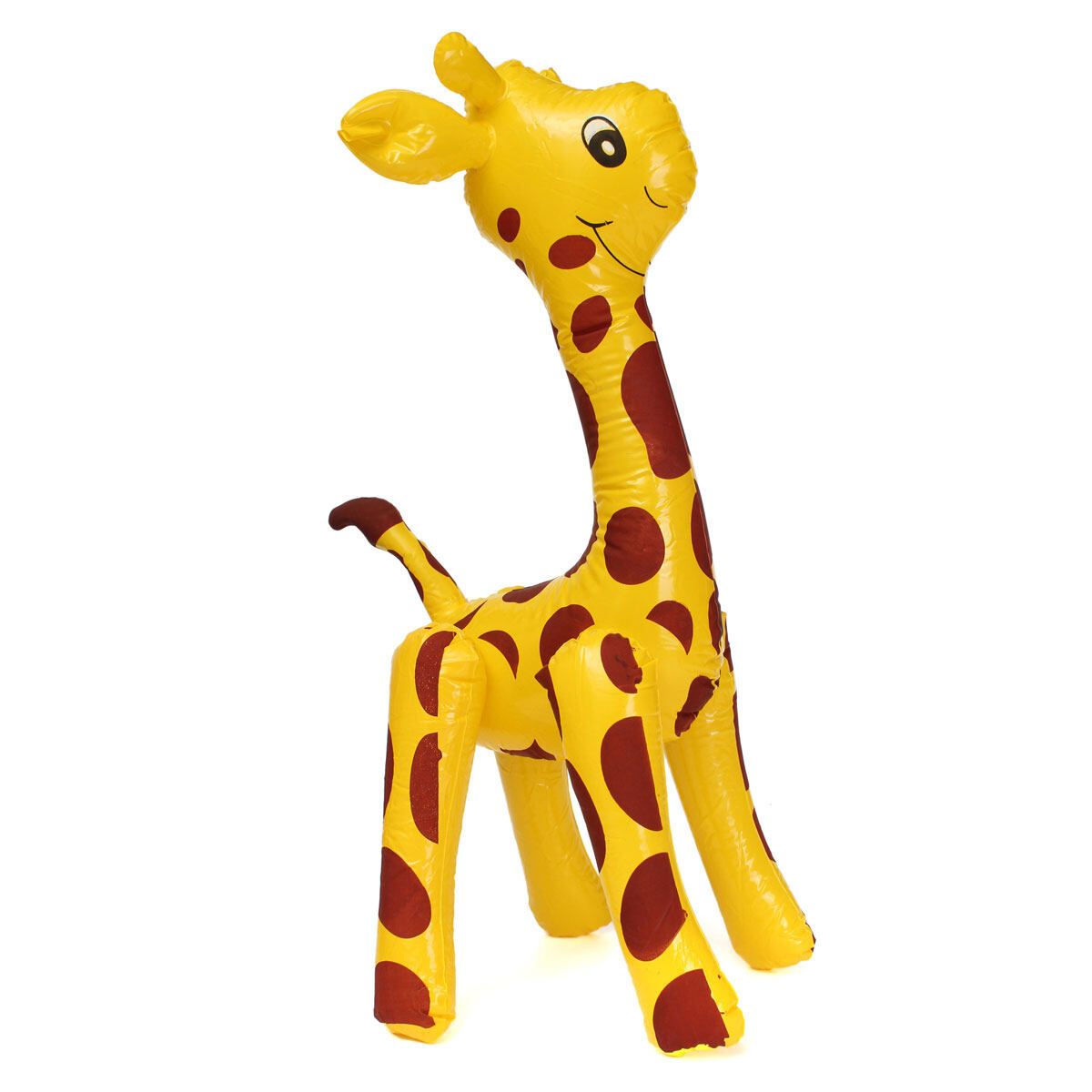 22.8'' Inflatable Giraffe Zoo Animal Blow Up Kids Toy For Pool Party Decor