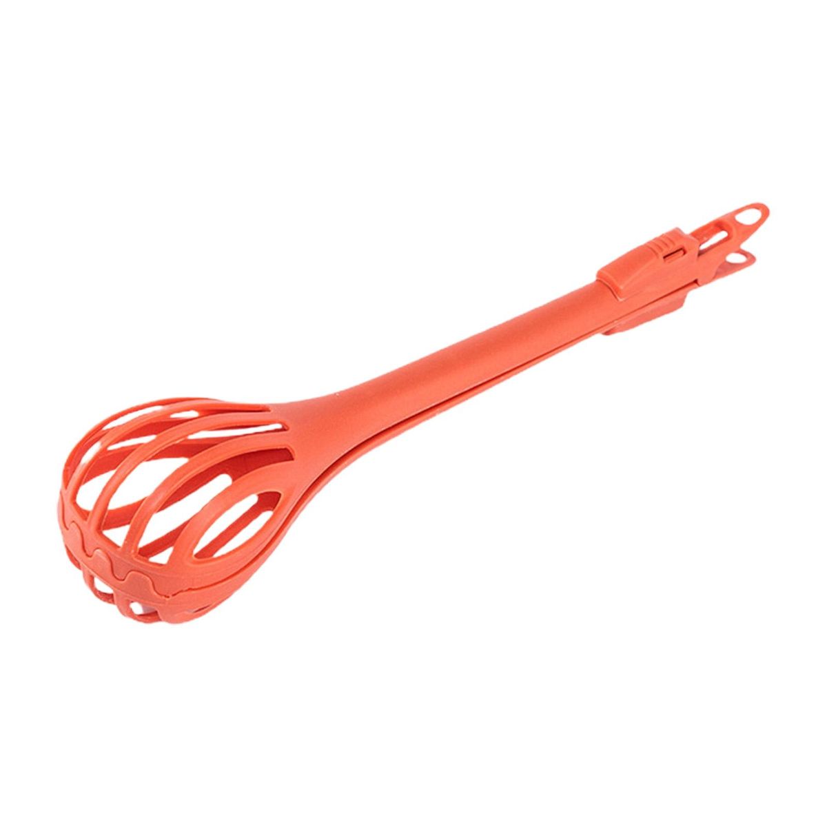 Pet Catching Clip Cage Cleaning Long Handle Clip Tool Red