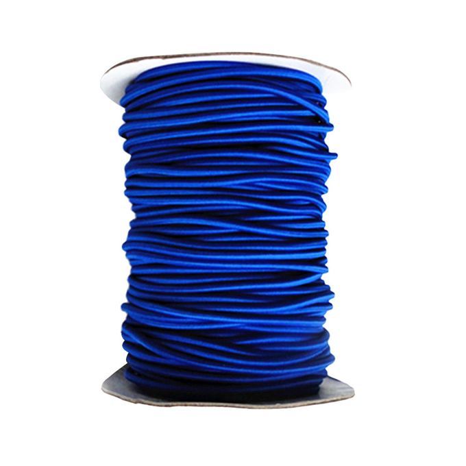 4mm 3m Blue Elastic Bungee Rope Shock Cord Tie Down Roof Rack 3m Blue