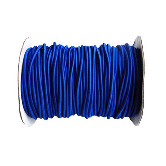 4mm 3m Blue Elastic Bungee Rope Shock Cord Tie Down Roof Rack 3m Blue