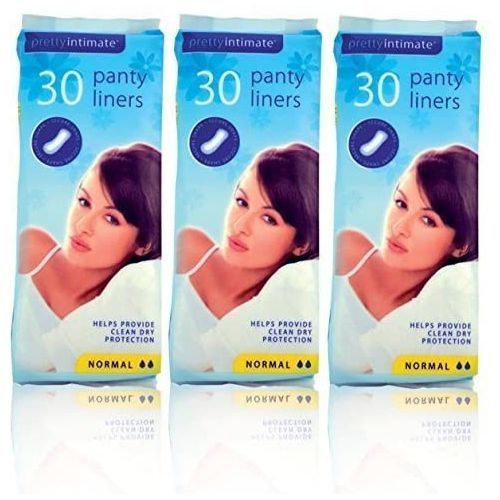 3 Packs: Panty Liners For Women / Ladies...30pcs Each.
