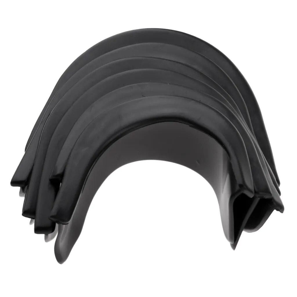 6 Pieces Rubber Pool Table Pocket Liners Replacement 4 Corner 2 Sides Billiard Pool Table Accessories