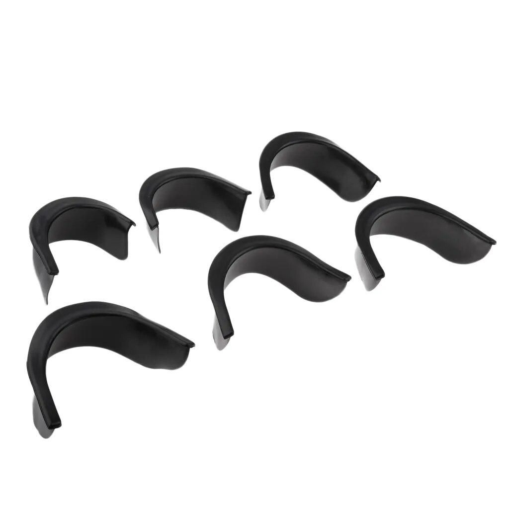 6 Pieces Rubber Pool Table Pocket Liners Replacement 4 Corner 2 Sides Billiard Pool Table Accessories