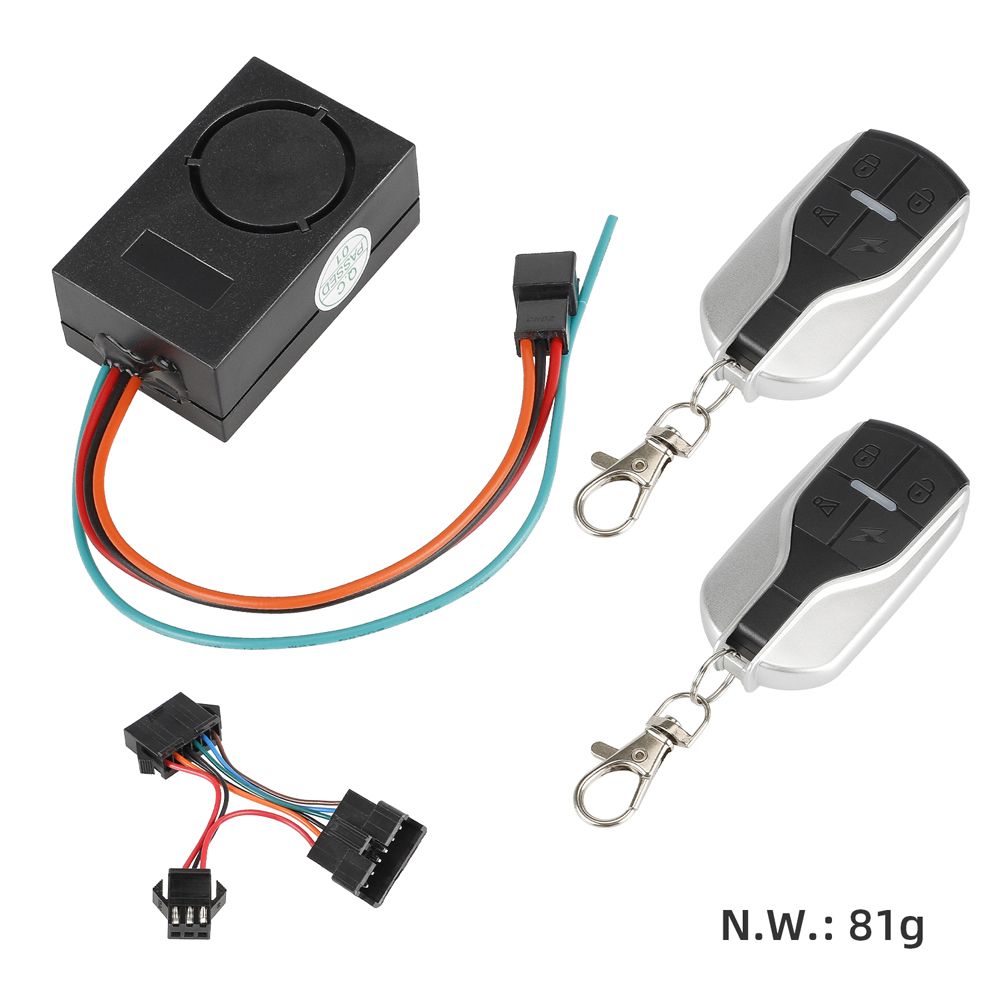 Electric Scooter AntiTheft Device Vibration Alarm Waterproof