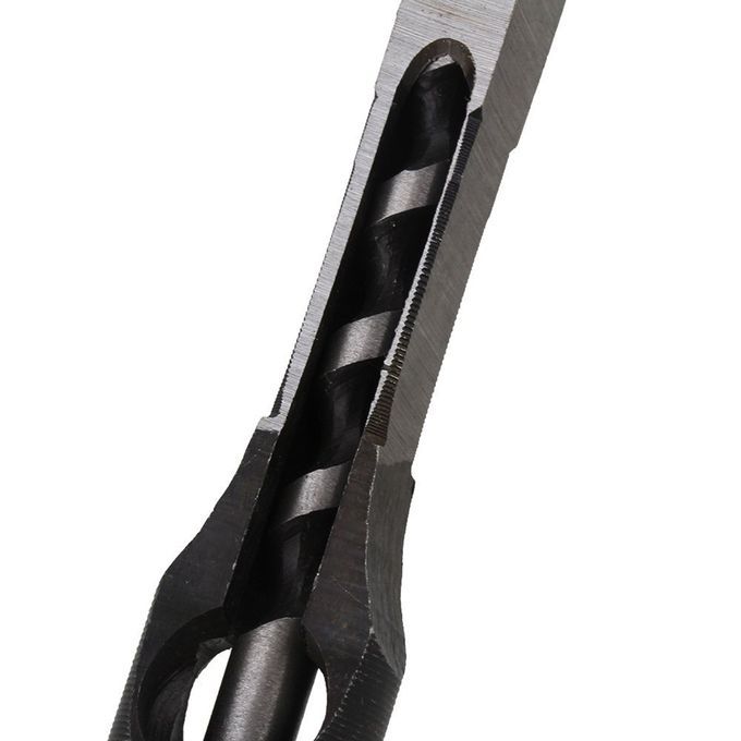 5x Mortise  Square Hole Drill Bit DIY Wood Working Tool Slotted 816mm
