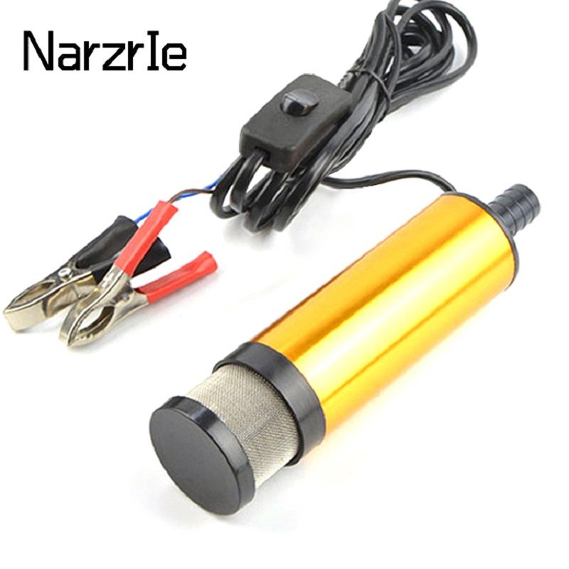 Petite Pompe Submersible electrique Portative 12V 24V DC-1