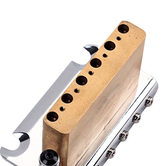 Electric Tremolo Bridge Guitar Accessory Replacement Parts Silver