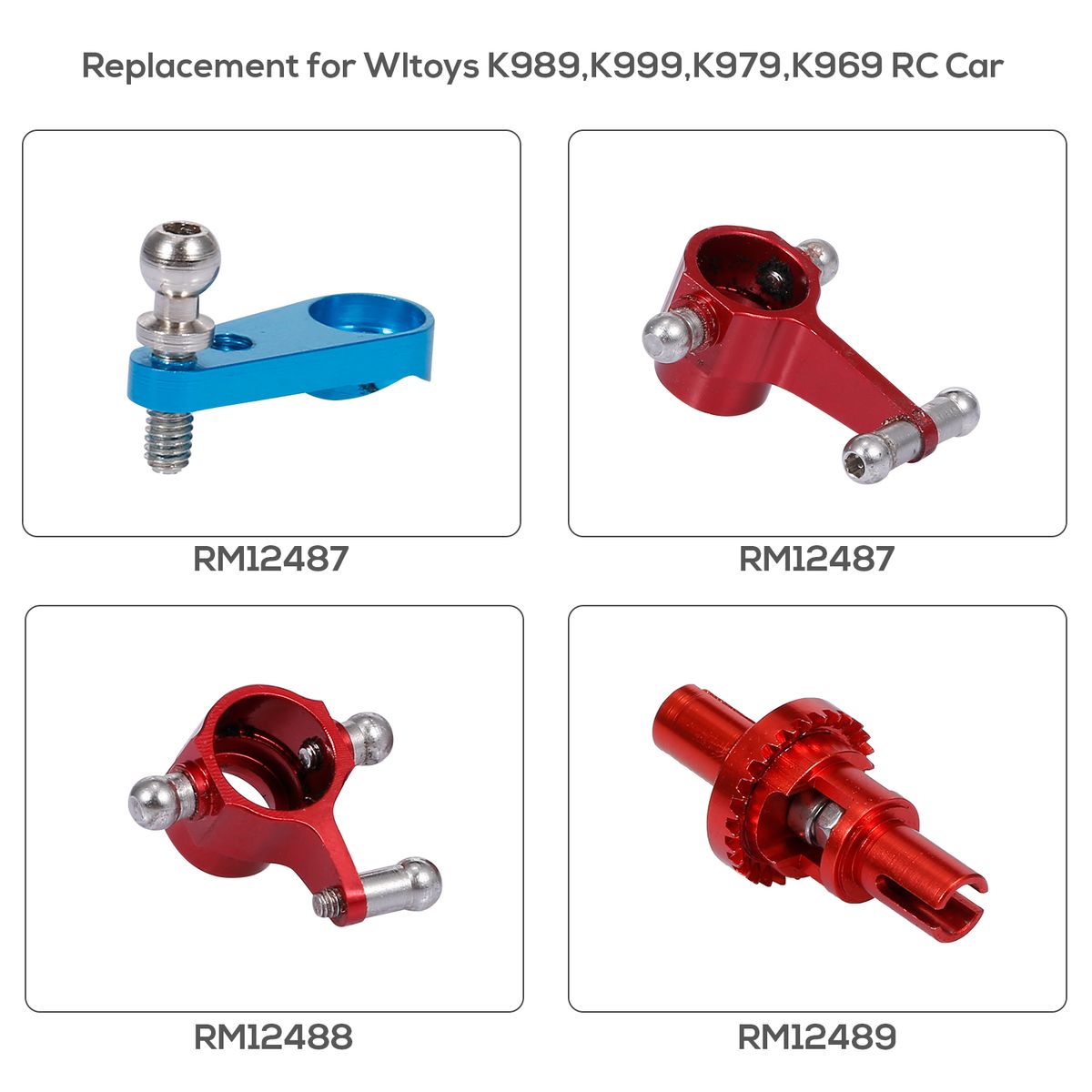 Replacement For Wltoys K989 K999 K979 K969 RC Car Servo Arm