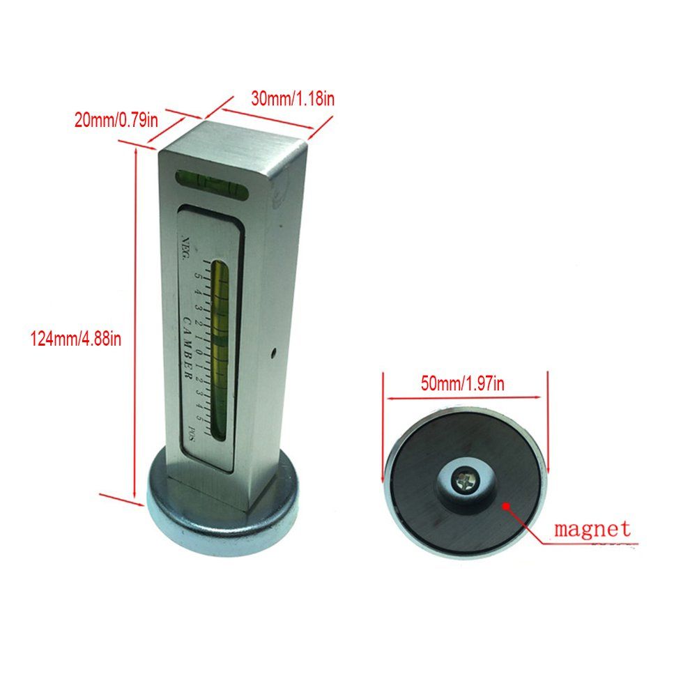 Car Four Wheel Positioning Magnetic Level Gauge Level Magnet Positioning
