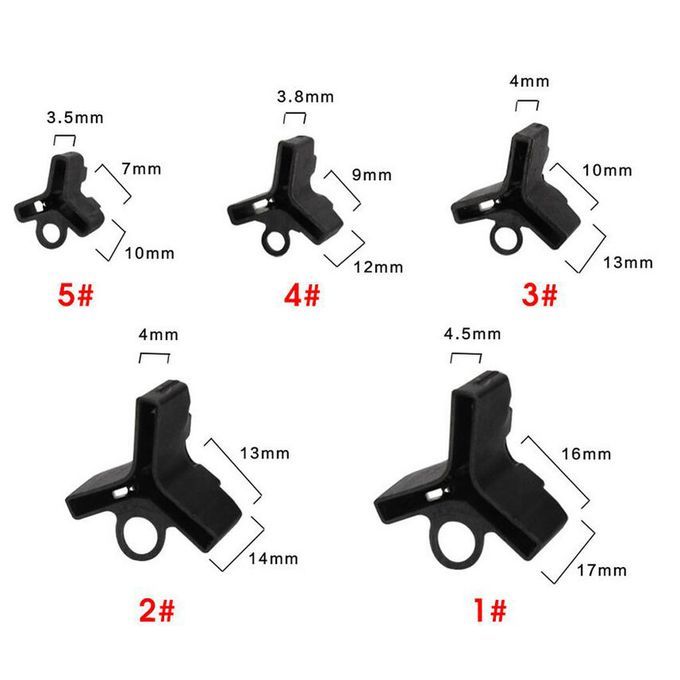 200pcs Treble Hook Covers,  Hook Protectors Safety Holder