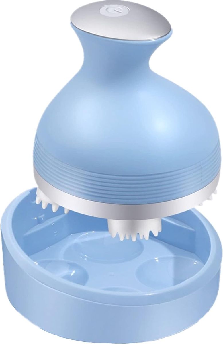 Waterproof Electric ABS Silicone Scalp Massager