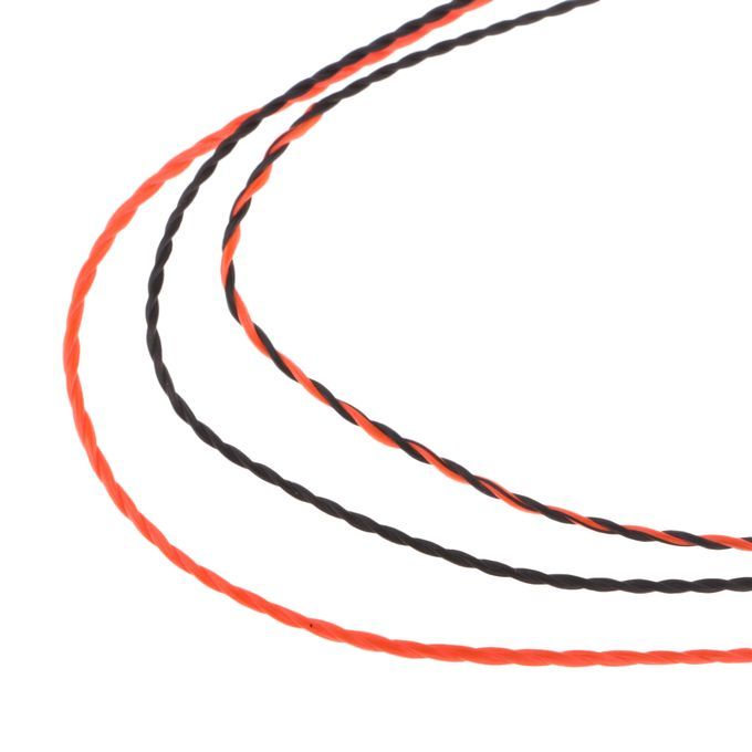 Fly  Line 11ft/335cm   Tapered Line Leader Orange And Black