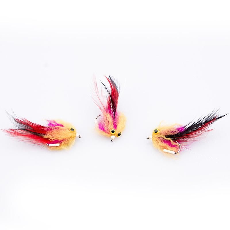 1pcs/bag New Trout Steelhead Salmon Pike Streamer Fly for