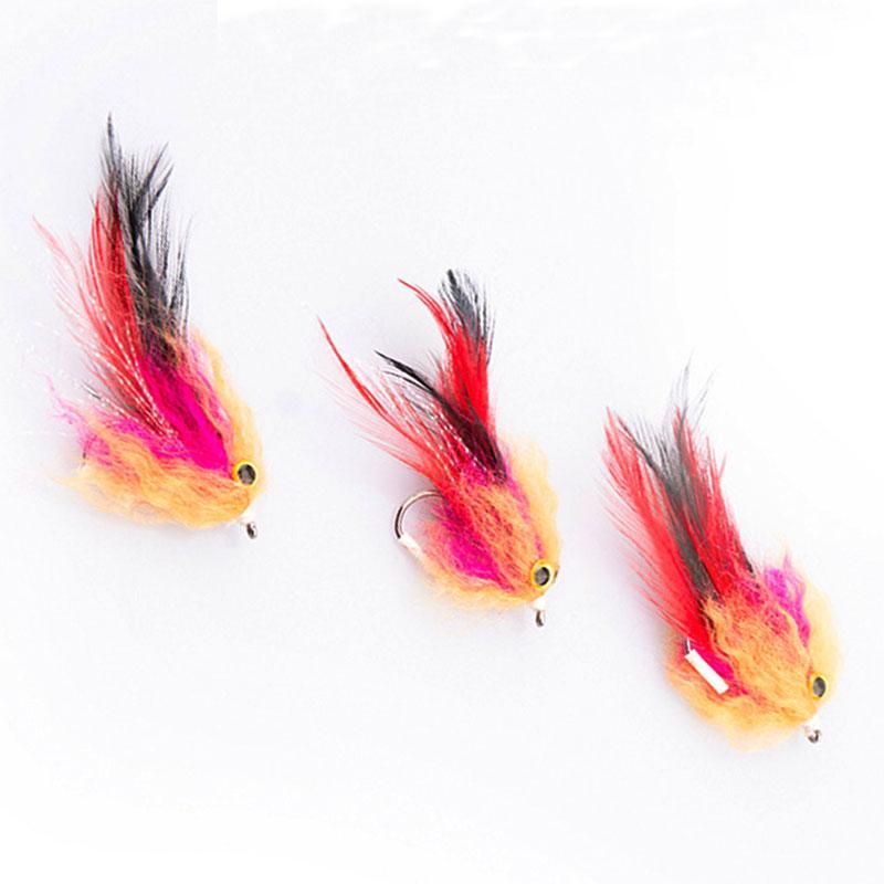 1pcs/bag New Trout Steelhead Salmon Pike Streamer Fly for