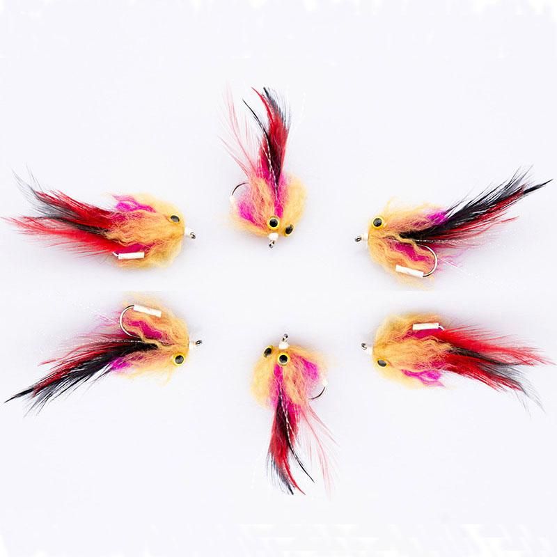 1pcs/bag New Trout Steelhead Salmon Pike Streamer Fly for
