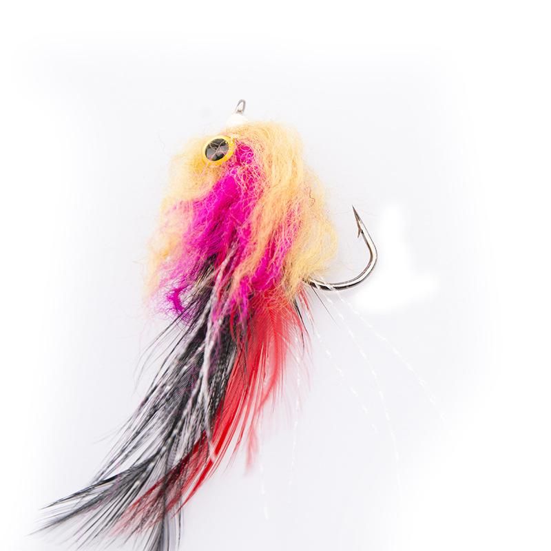 1pcs/bag New Trout Steelhead Salmon Pike Streamer Fly for
