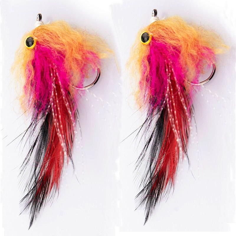 1pcs/bag New Trout Steelhead Salmon Pike Streamer Fly for