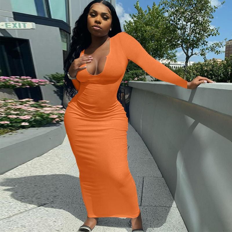 Wind sexy dress 2022 spring new fashion casual slim skirt
