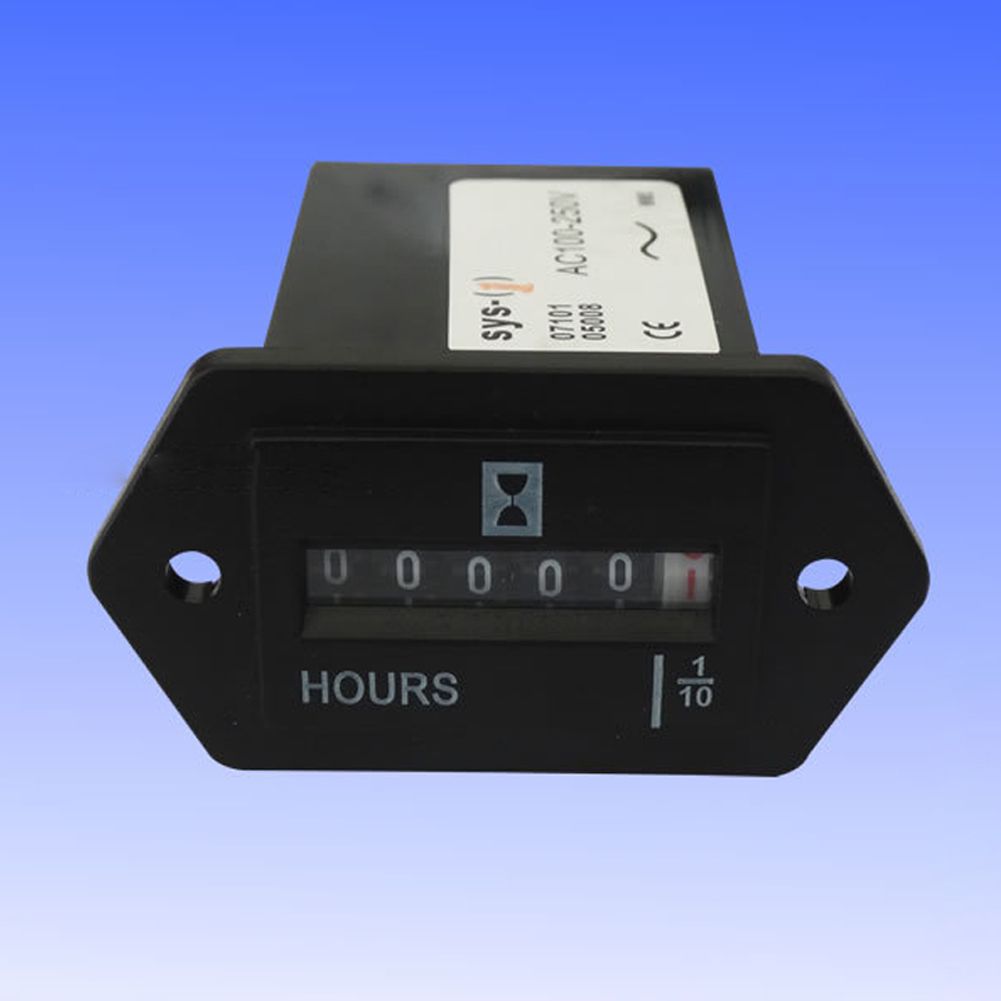 SYS-1 Hour Meter Digital Industrial Sealed Timer Counter