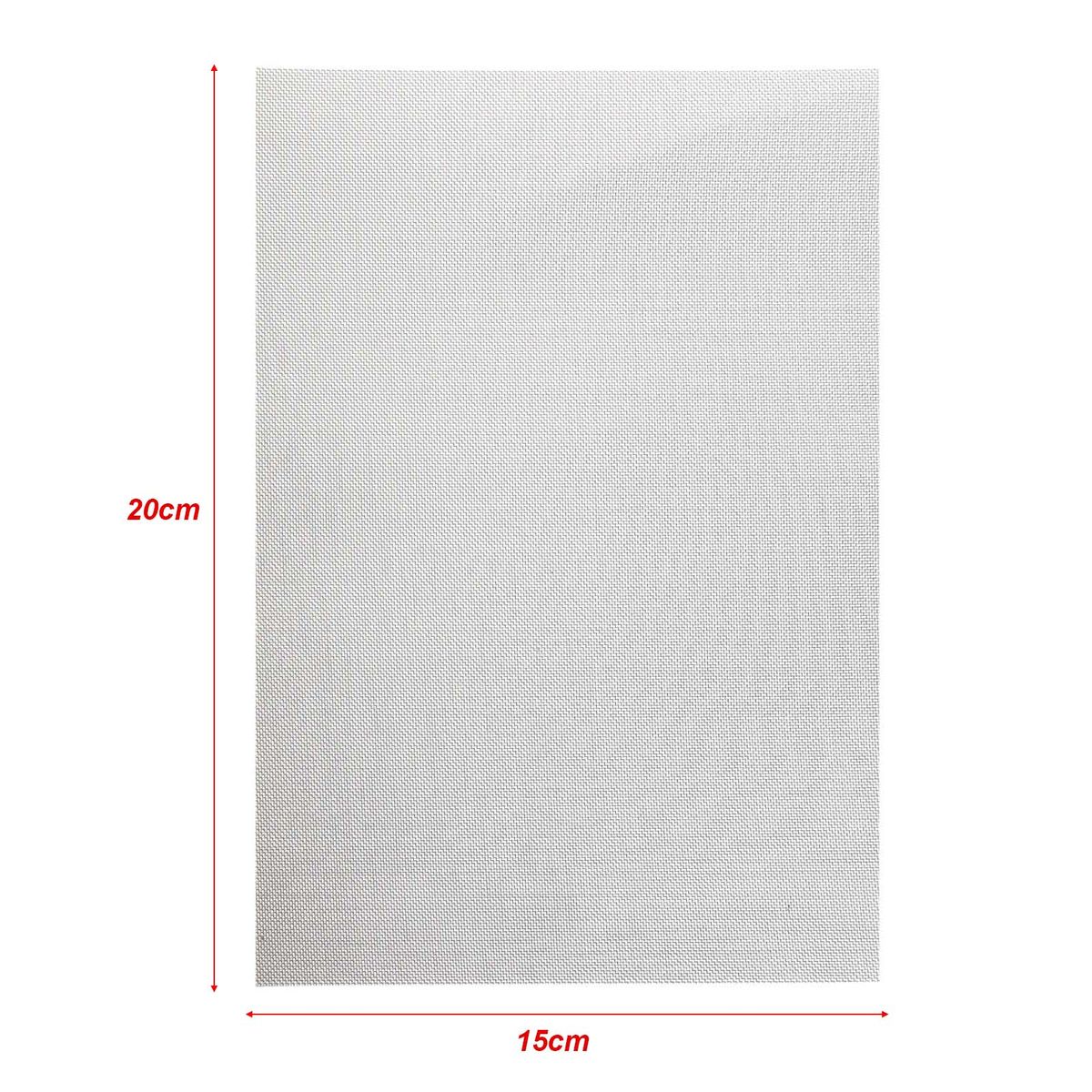 3 Pcs Bumper Stainless Steel Mesh Crack Repair Hole