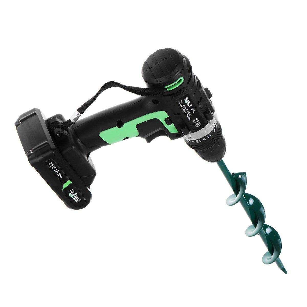 Electric Drill Bit Digs Hole Square Shank F/ Garden Planting Loose Soil Seedling
