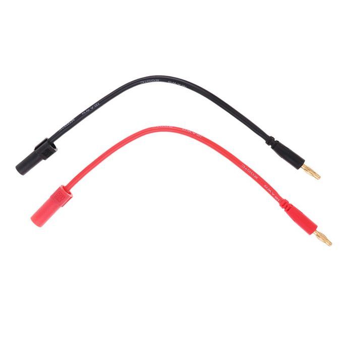 2X XT150 / XT-150 To Banana Plug Lead Cord Silicone Cable For RC Lipo