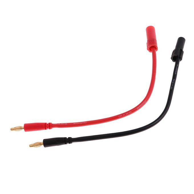 2X XT150 / XT-150 To Banana Plug Lead Cord Silicone Cable For RC Lipo