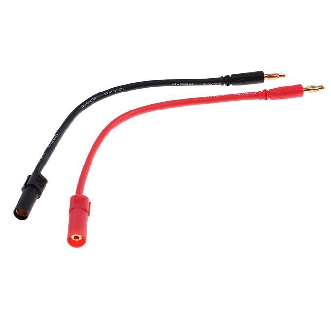 2X XT150 / XT-150 To Banana Plug Lead Cord Silicone Cable For RC Lipo