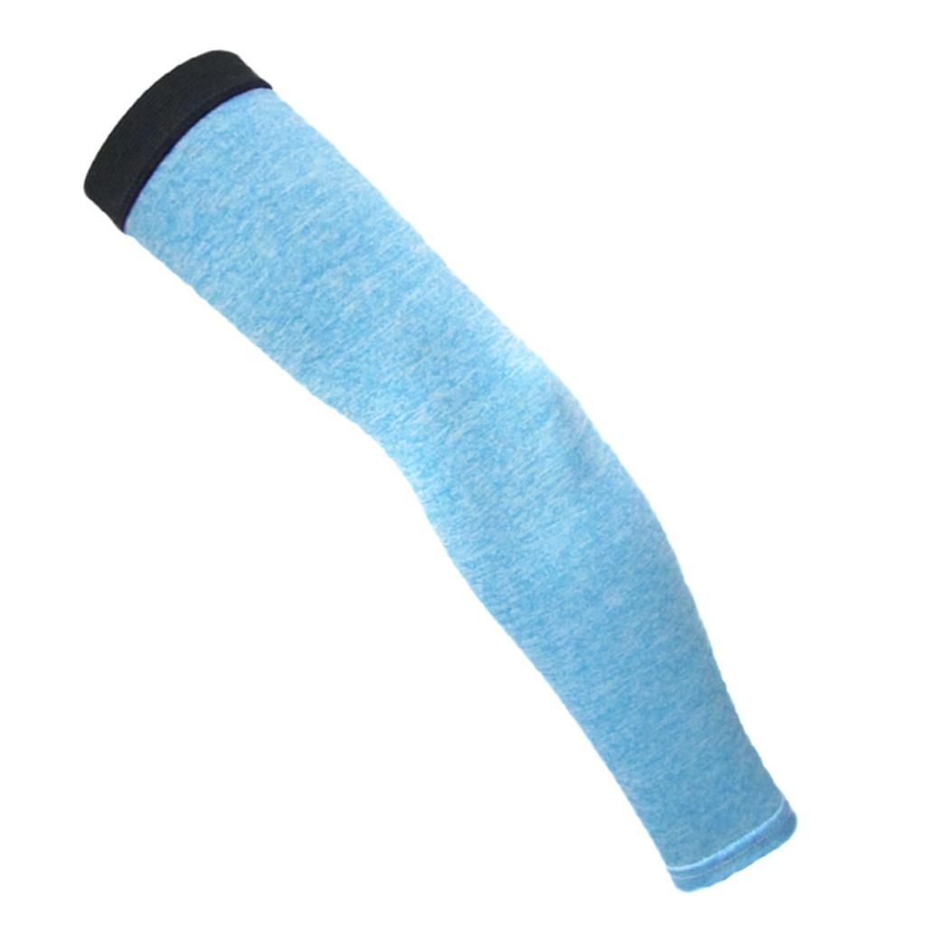 Olf Cycling Sports UV Protection Arm Sleeves Bicycle Arm Warmer XL G