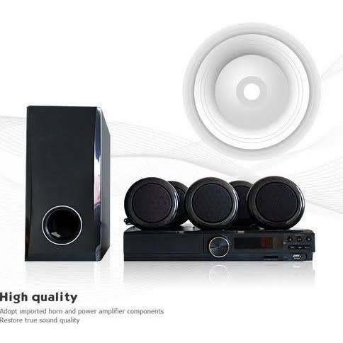 Multifunctional Round Speaker Home Theater System