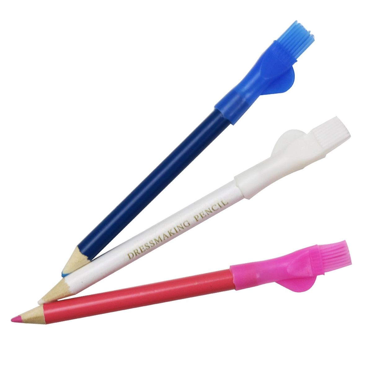 3PcsBag Cloth Pen Water Soluble Sewing Fabric Pencils Multicolor