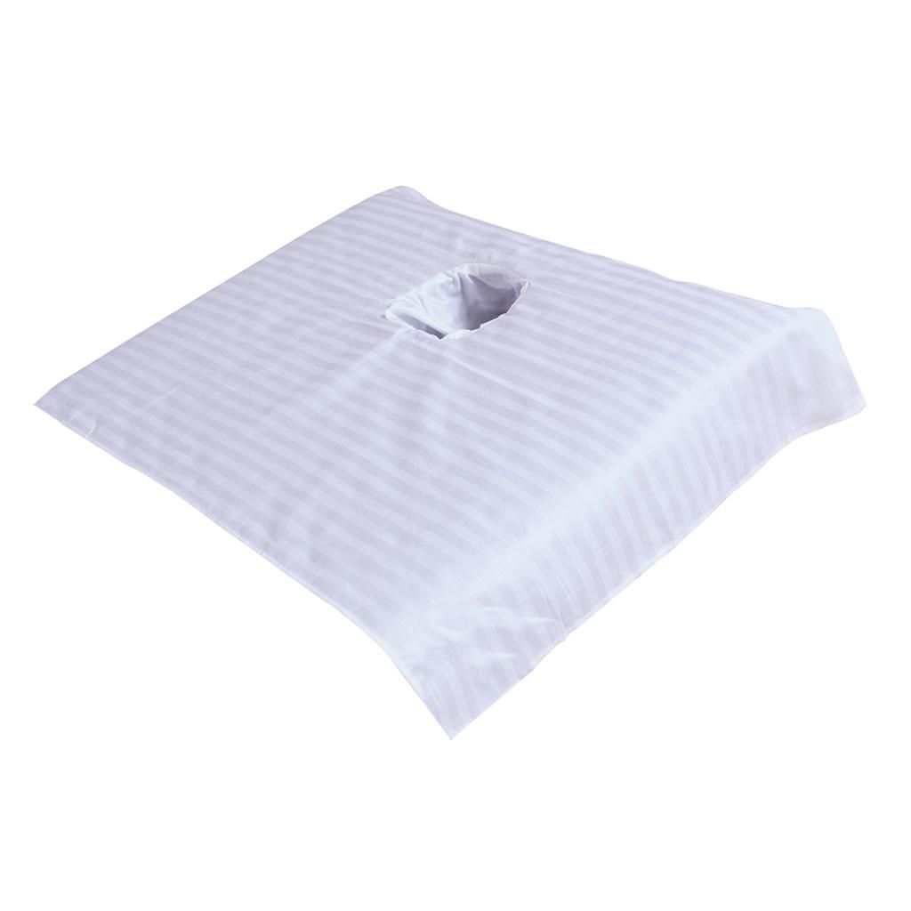 2 Pieces  Half Massage Table Cover Beauty Bed Face