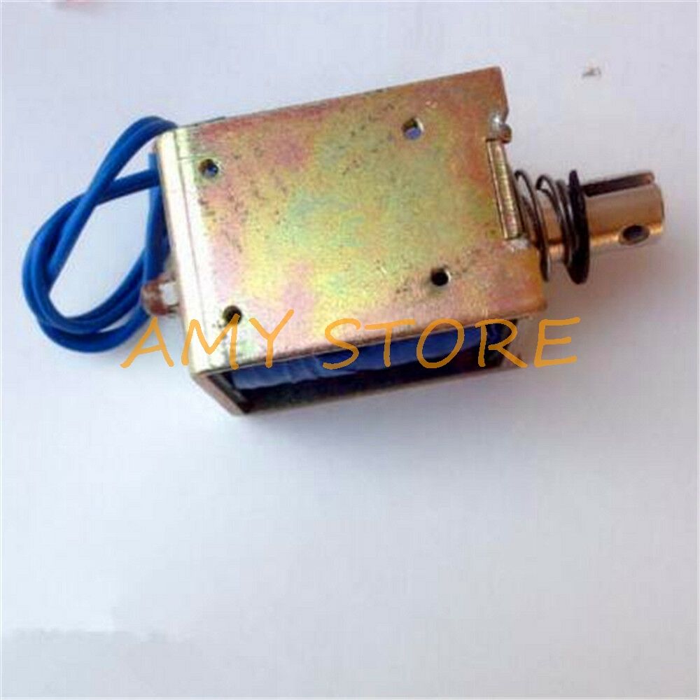 10mm Stroke 60n 6kg Force Push Pull Open Frame Solenoid Dc