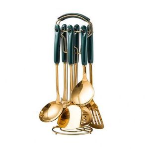 Kitchen Cooking Spoon Set With Stand Holder