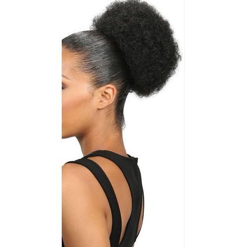 Hair Bun Afro Hair Bun Black