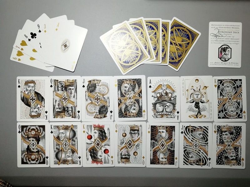 Bicycle Astronomy Club 808 Playing Cards Deck Uspcc Poker