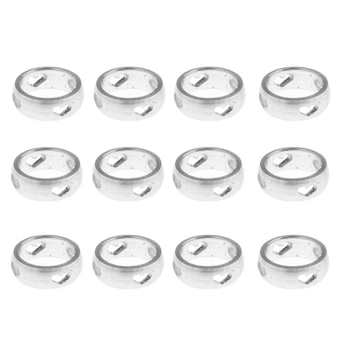 12 Pcs Premium Dart Sharft Protect Flights O Rings Accessory  Silvery