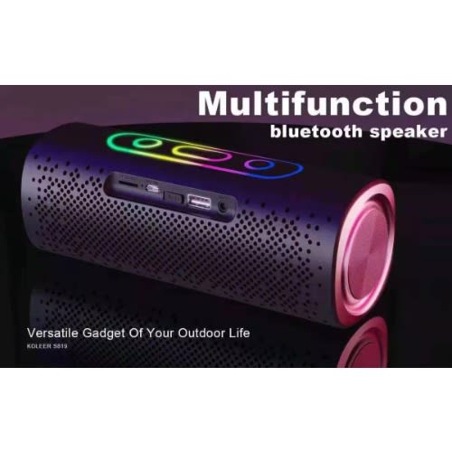 Koleer S819 Wireless Bluetooth Speaker - Black